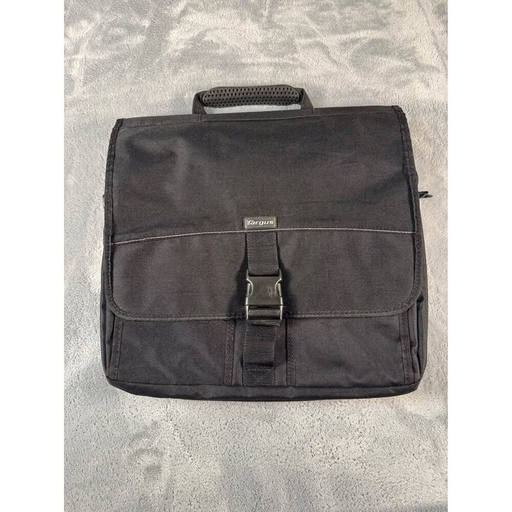 Targus Laptop Bag Messenger Briefcase Black Shoulder Work Travel Computer Case